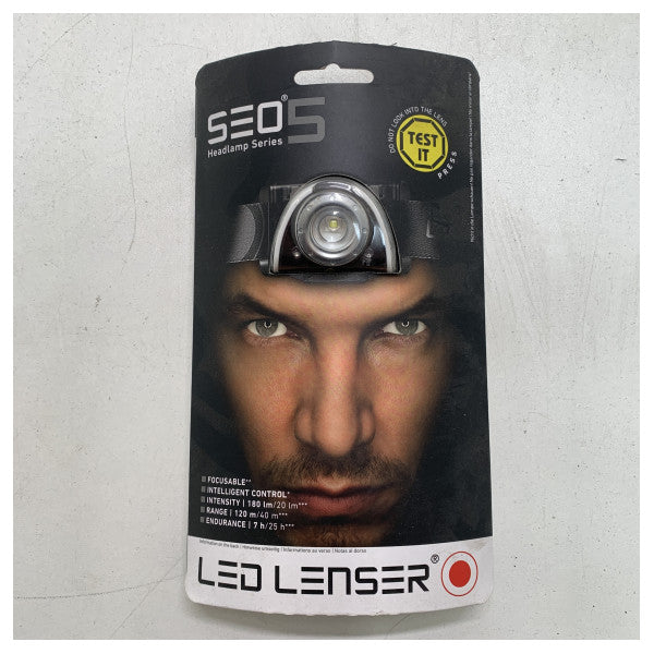LED leća SEO5 vodootporna prednja svjetla siva - 2396105