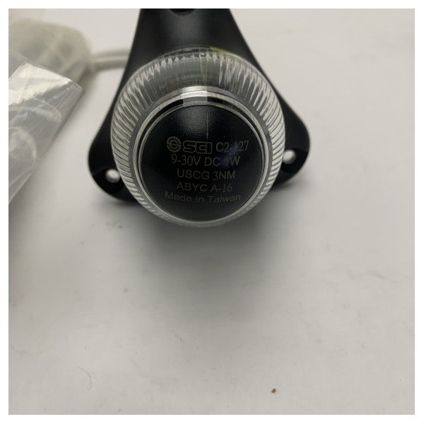 Allround White Marine Navigation Light 9-30V Waterproof Boat Lamp għall-Użu Universali