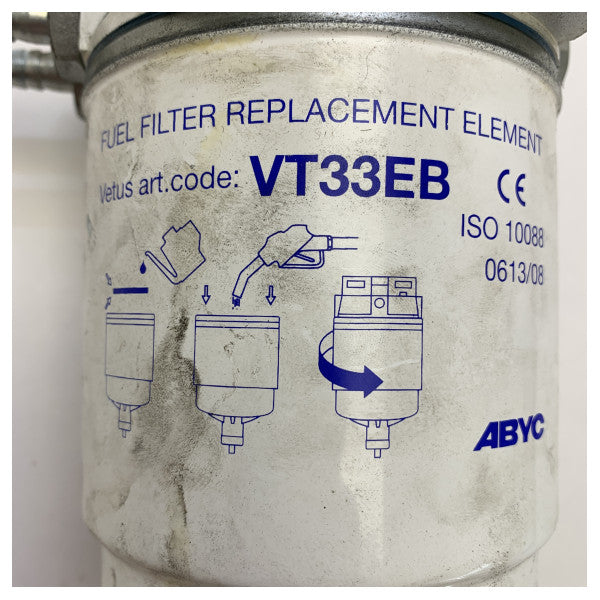 Vetus Marine Diesel Fuel Water Separator Filter VT33EB – Filtru tal-Lubrikant tal-Baħar ta' Kwalità Għolja