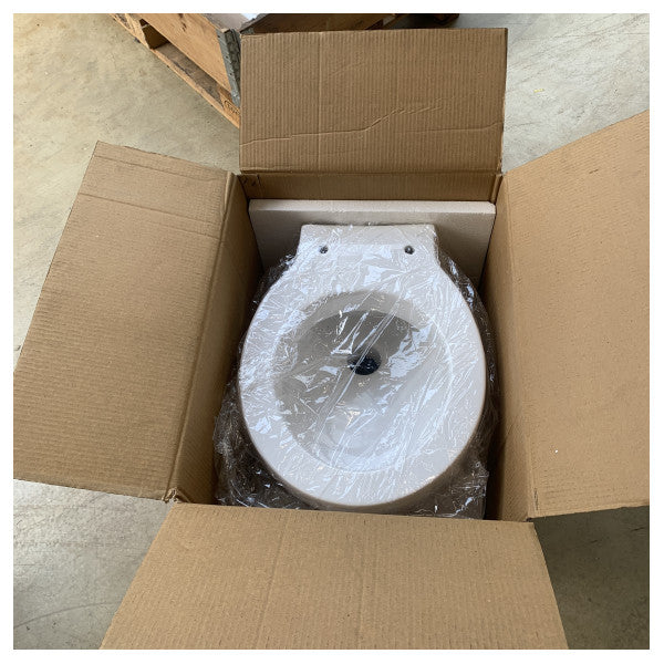 مرحاض بحري كهربائي Vetus TMW24Q 24V مع ماكينة تقطيع