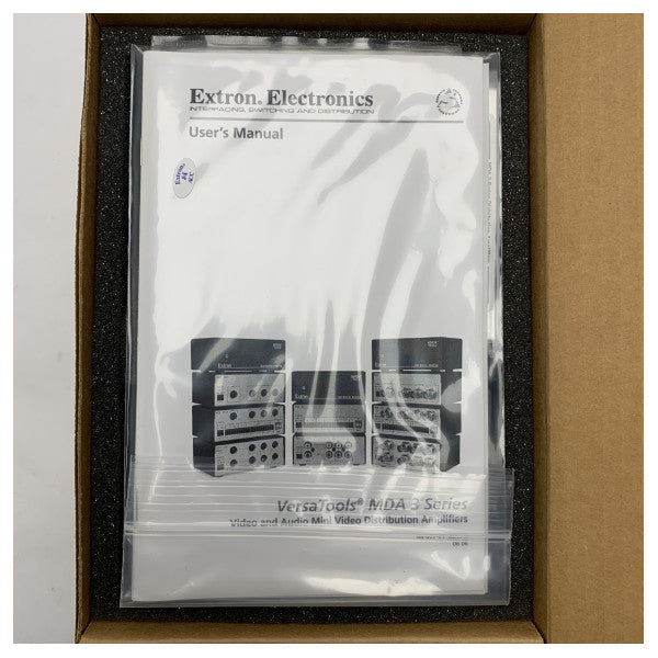 Extron MDA 3A RCA Audio Splitter - Ανθεκτικός Marine-Grade 1 είσοδος σε 3 εξόδους - 60-440-01