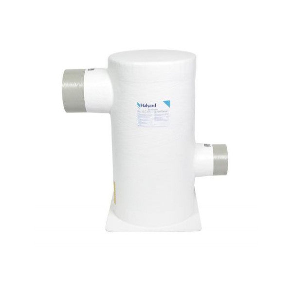 Silenciador de motor de escape de câmara dupla Halyard grp branco 127 - 152mm - H001489