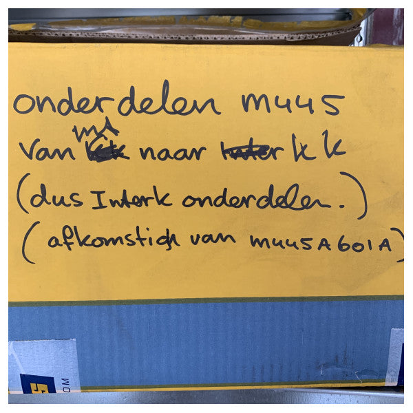 Vetus M4.45 | M4.35 motor intercooler izmjenjivač topline kit uključujući pumpu s impelerom