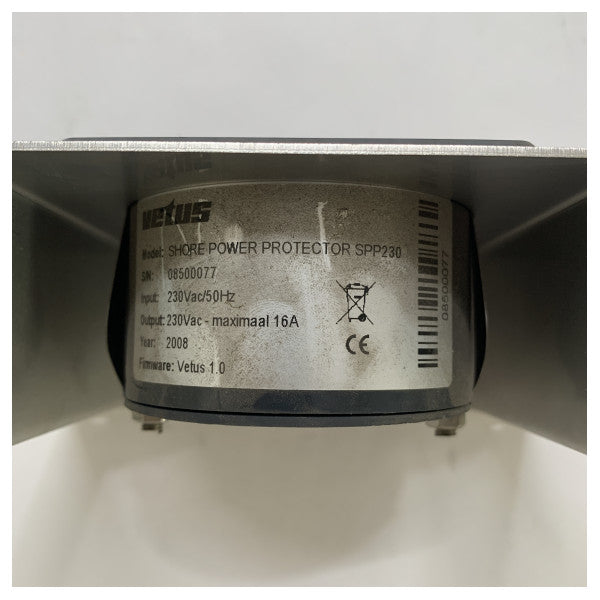 Vetus Shore Power Protector SPP230 - Надежден 230V морски защитник на бреговото захранване за лодки