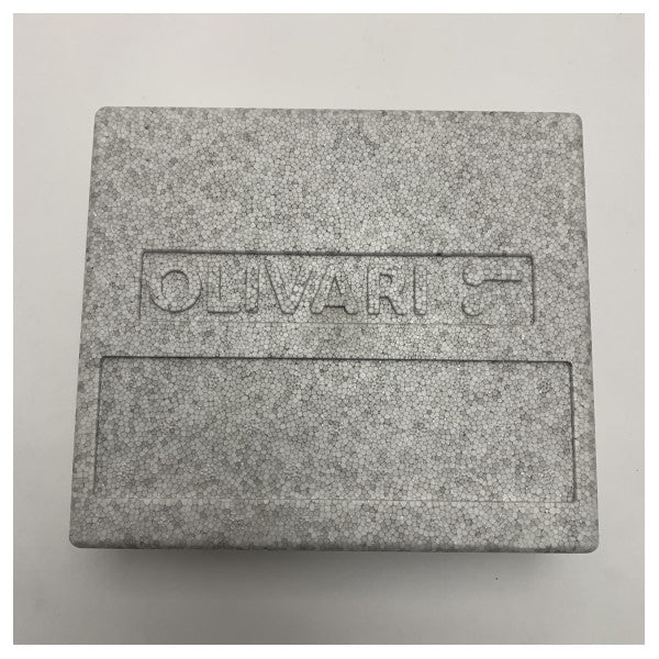 Klamka drzwiowa Olivari Planet Q Chrome do zastosowań morskich - trwałe mosiężne wykończenie, odpowiednia do zamków Yale