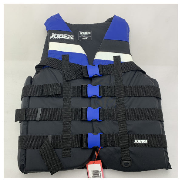 Colete salva-vidas Jobe em nylon com 4 fivelas, preto, tamanho L - 244817571