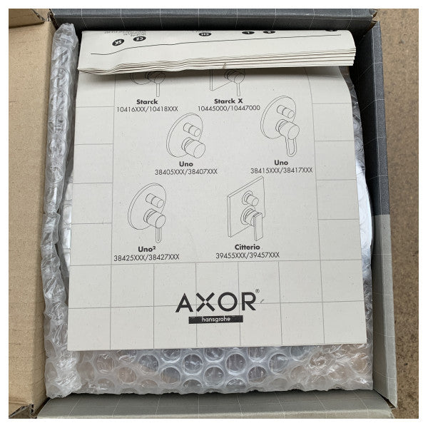 Hansgrohe Starck banyo bataryası tırnağı krom tek kollu - 10416000