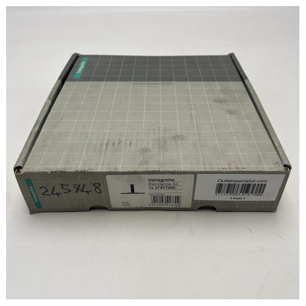 Hansgrohe Raindance Air Chrome Marine Brausekopf 310 mm 27477000 � Langlebig, wassersparend, breitstrahlend