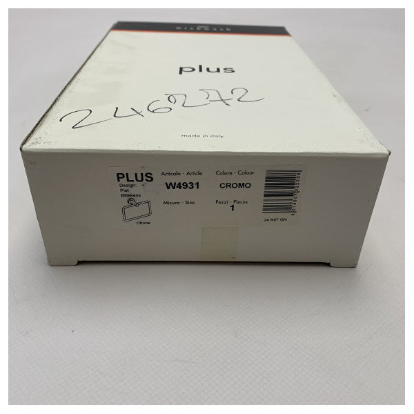 Toalheiro cromado em aço inoxidável Colombo W49310CR