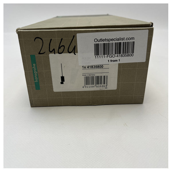 Hansgrohe Axor uchwyt na szczotkę do WC ze stali nierdzewnej - 41835800