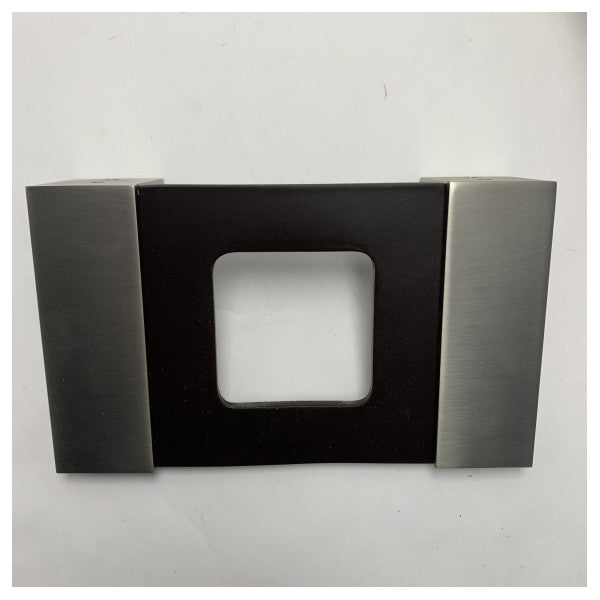 Capannoli Marine sæbedispenser i rustfrit stål med holder BA16 - holdbar, korrosionsbestandig vægmonteret pumpe til flydende sæbe til både og våde miljøer