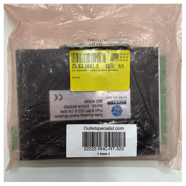Module d'interface analogique Rutter VDR 8 canaux - RT -323