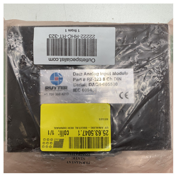 Module d'interface analogique Rutter VDR 8 canaux - RT -323