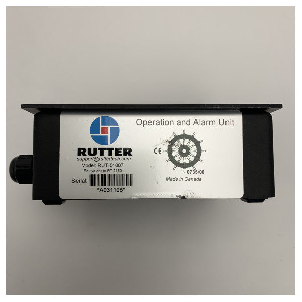 Unità di funzionamento e allarme VDR Rutter - Sistema di controllo affidabile per il Voyage Data Recorder marino