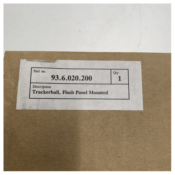 Käytännön uppoasennettava ohjauspaneeli musta - 93.6.020.200 - 93.6.020.200