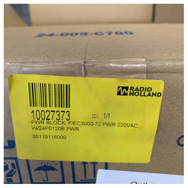 Furuno Marine Power Supply Unit 220V AC tuulettimella - EC3000-60 PWR 100VAC PWR BLOCK W/24P0120A