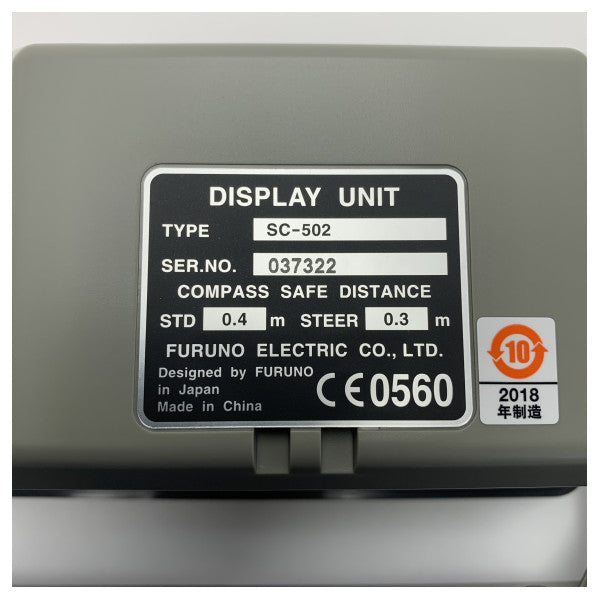 Furuno SC-502 Unit ta' Display tal-Kompass Marittimu għall-Navġazzjoni Affidabbli tal-Vapuri