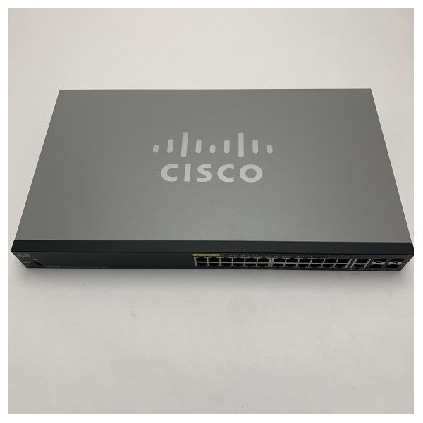 Cisco SG350-28MP-K9-EU Switch de Rede Gerido PoE de 28 Portas Gigabit para Negócios e Aplicações Marítimas
