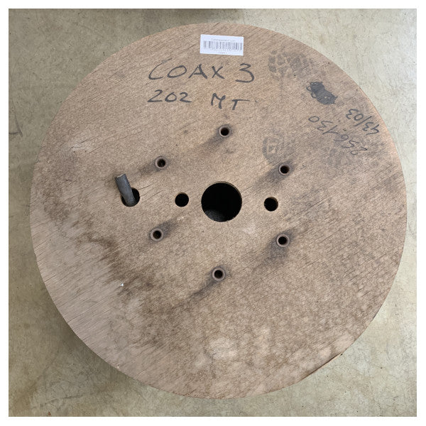 Високоякісний морський кабель COAX 3 NT 20 PE 202M - міцний стійкий до ультрафіолетового випромінювання коаксіальний кабель для зовнішнього та морського використання