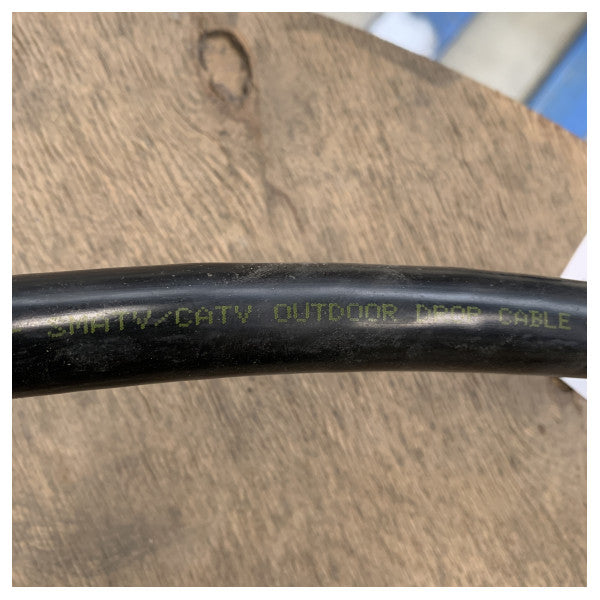 Високоякісний морський кабель COAX 3 NT 20 PE 202M - міцний стійкий до ультрафіолетового випромінювання коаксіальний кабель для зовнішнього та морського використання