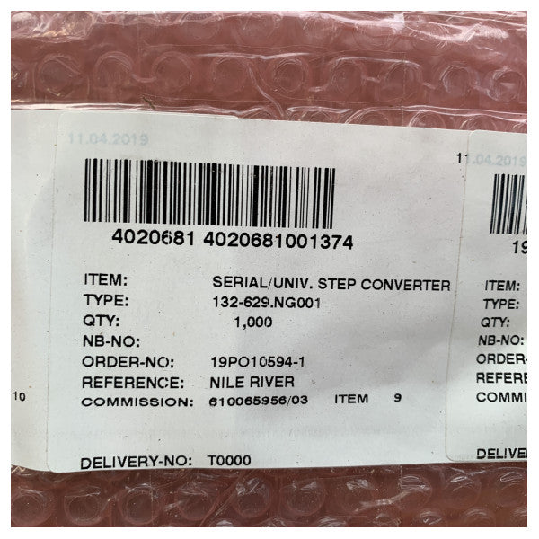 ريثيون أنشوتز المتسلسل |محول الخطوة العالمي - 132-629.NG001