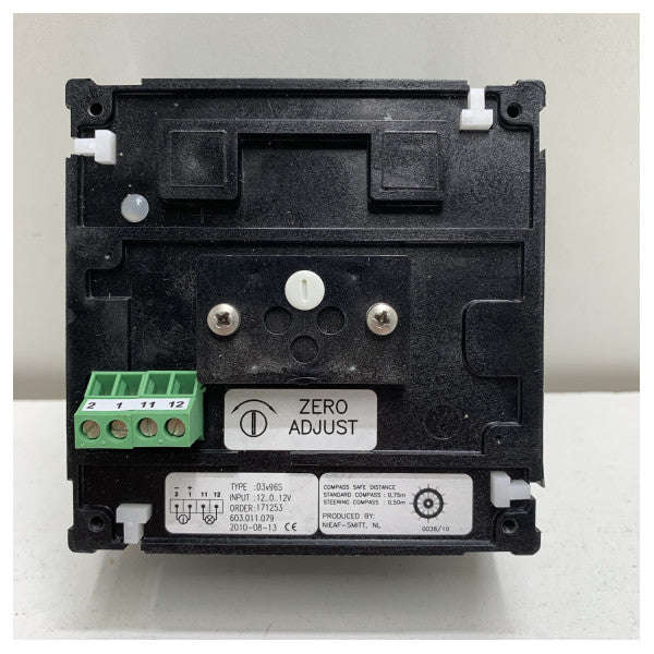 Sperry console mount rudder angle indicator 45 degree - 060334-0000-000