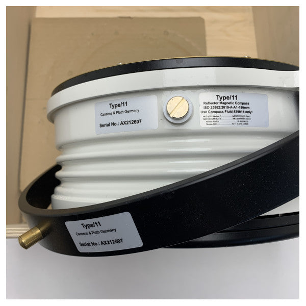 Cassens i Plath tip 11 magnetska ležaj i refleksni kompas