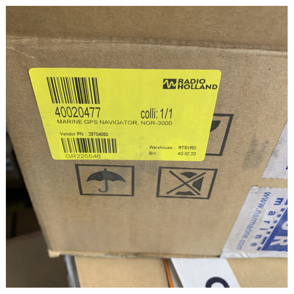 NSR GNSS Navigator NGR-3000 Marine Navigationssystem - Pålidelig GPS til professionelt maritimt brug