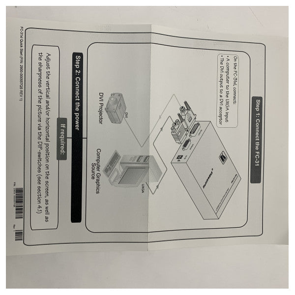 Перетворювач адаптера Kramer FC31-XL VGA на DVI-D - висока якість передачі відеосигналу