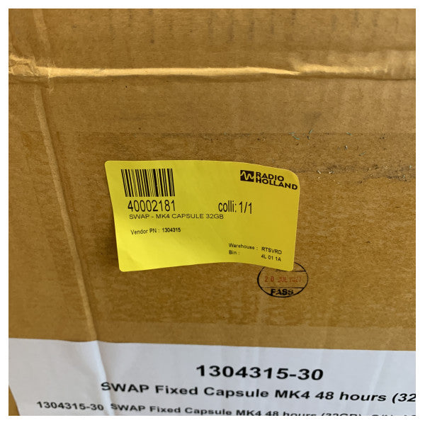 DANELEC Capsule Fixe MK4 48 heures 32 Go excl. balise - unité SWAP - 1304315-30
