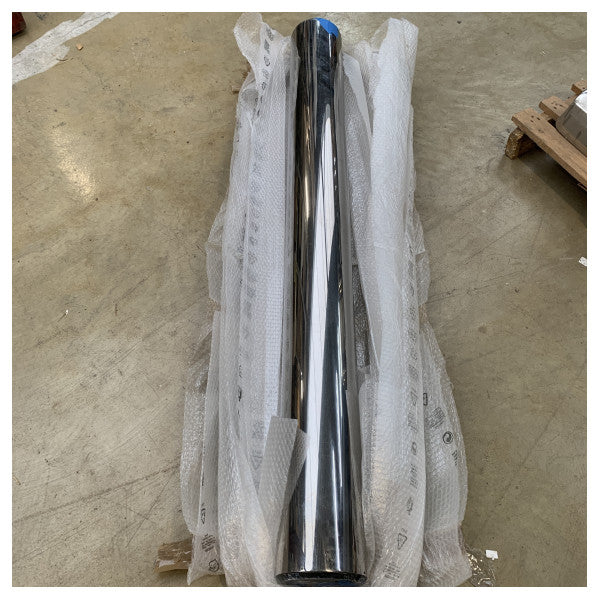 Candeeiro de pé em aço inoxidável Viabiz Cilindro F4110.01 - Iluminação náutica durável e resistente à corrosão