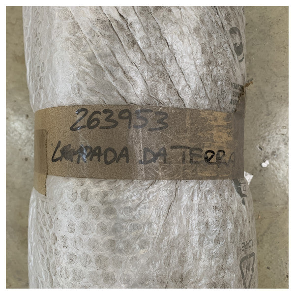 Candeeiro de pé em aço inoxidável Viabiz Cilindro F4110.01 - Iluminação náutica durável e resistente à corrosão