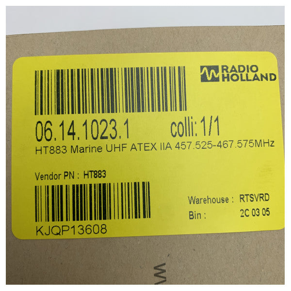 Entel HT883 ATEX UHF Marine Zwei-Wege-Funkgerät IIA Entry LCD