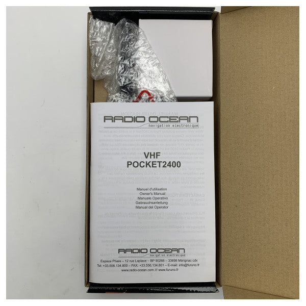 Radyo Okyanus Pocket 2400 Taşınabilir VHF Deniz Radyo - Güvenilir Su Geçirmez Taşınabilir