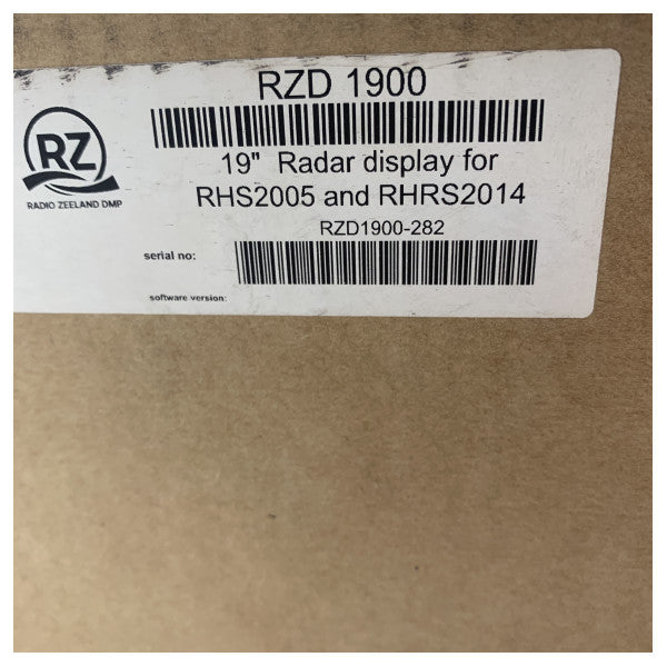 Radio Zeeland RZD1900 19-calowy wyświetlacz radarowy szklany z mostem