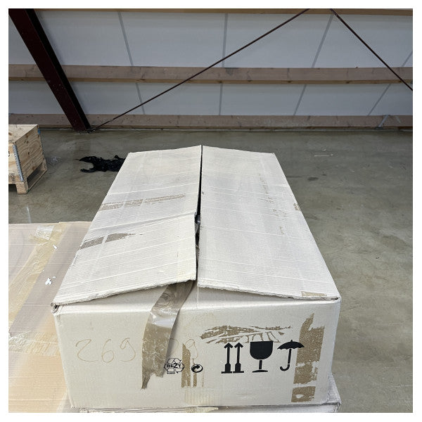 Alape EB.R800 build in Washbasin 800 x 121 x 450 mm - Durable Ceramic Sink for Ships & Maritime Use - 2203200000