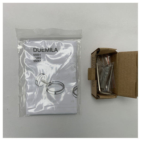 Linabeta 55001.29 Jednostruki potporni držač Chrome