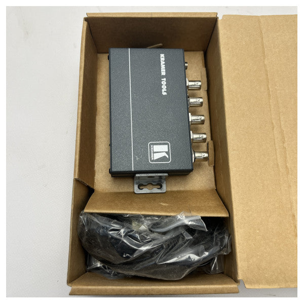 Kramer 104LN 1x 4 Video Splitter NT � Durable BNC Signal Distributor for Ships and Boats