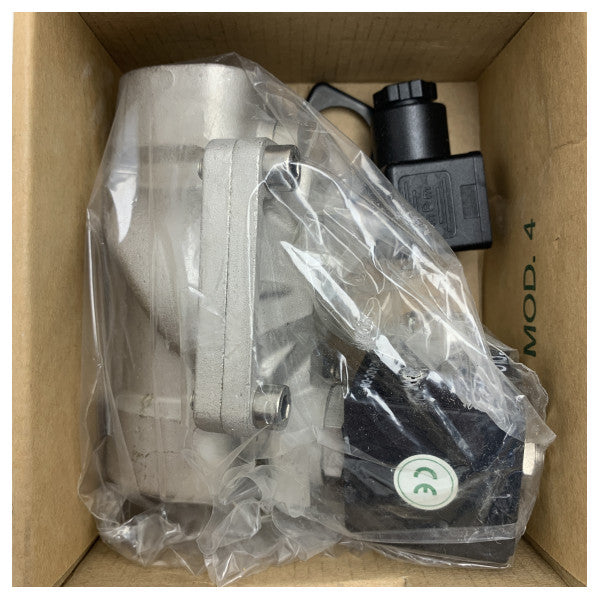 Esino Lario 21X4KV magnetventil rostfritt stål 25mm