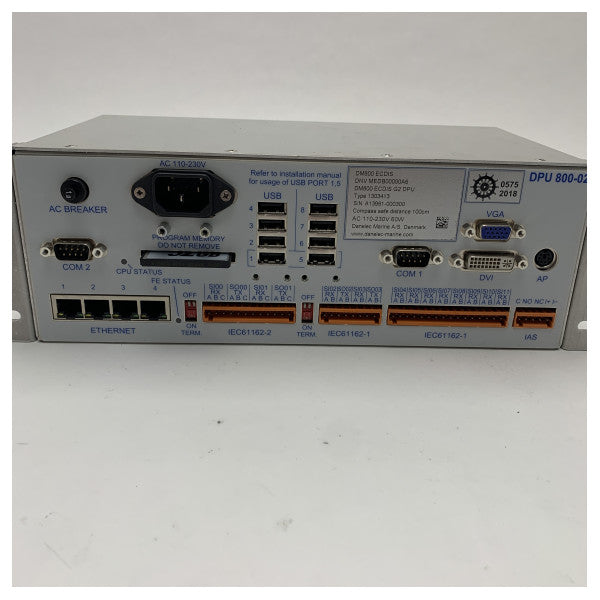 Danelec DM800 VDR Data Processing Unit for Maritime Applications - DPU 800-0