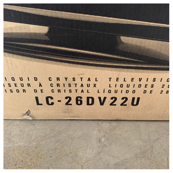 تلفزيون شارب LC260DV22U LCD LCD LC260DV22U 26 بوصة كامل الوضوح