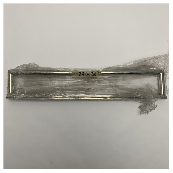 Suporte de toalhas em aço inoxidável polido - Acessório marítimo durável e resistente à corrosão para barcos e navios