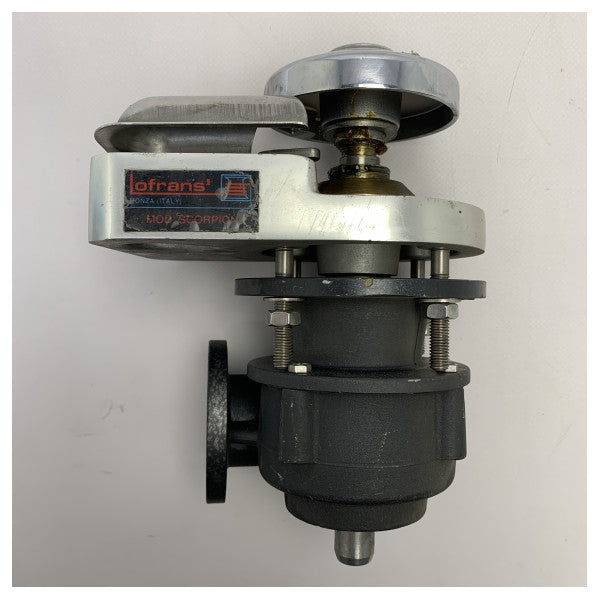 Unidad de cubierta de molinete de acero inoxidable de Lofranes escorpiones usados - 27979