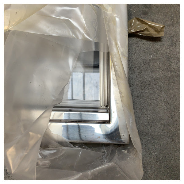 パレマSRL ステンレス製透明シャワードア