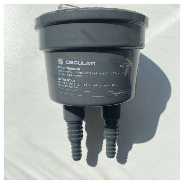 Osculati rikkaruohoruukku | vedensuodatin 13 - 19 mm - 17.652.08