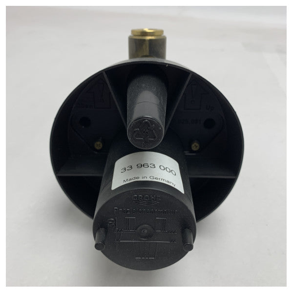 Grohe Mezclador monomando compacto 1/2 pulgada cuerpo oculto - Grifo marino duradero para barcos y yates