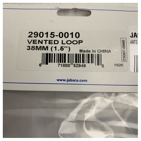 Jabsco 29015-0010 salida de aire 38 mm para inodoro