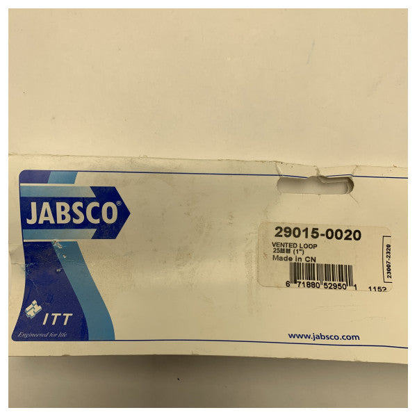 Jabsco 29015-0020 25 mm toilet beluchter zwart