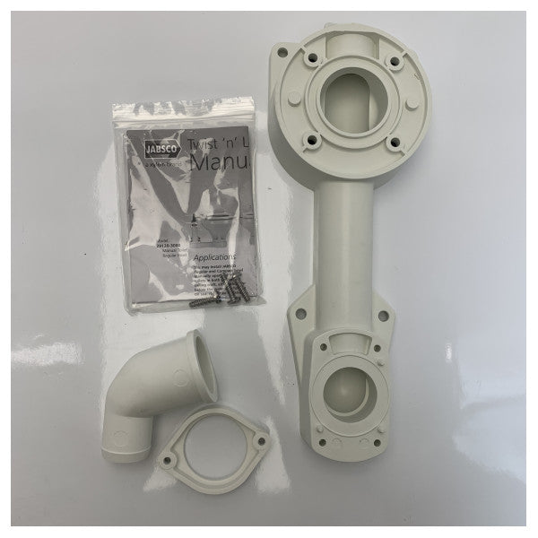 Jabsco Universal Marine Wathod Base White - 29041-1000