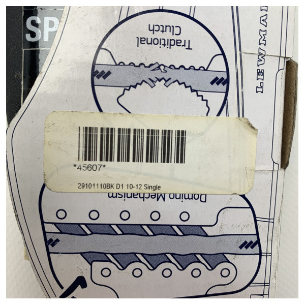 Lewmar 29101112BK DC1 10 til 12 mm enkeltrebskobling